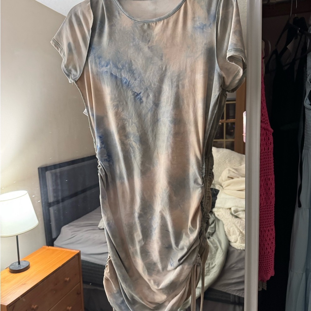 Windsor Blue Tie-Dye Dress